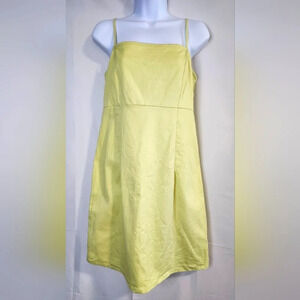 Wild Fable Womens Strappy Dress Size L Bright Green Babydoll Y2K Retro‎ Summer